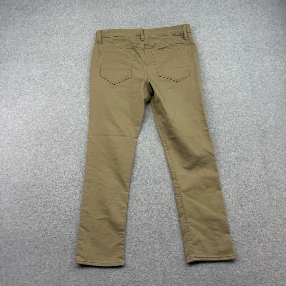 Banana Republic Jeans Mens 32x30 Beige‎ Travel Jean Slim Straight Stretch Chino